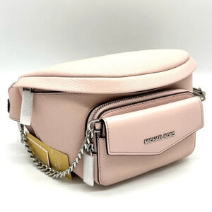 Michael Kors Maisie Large 2 in 1 Sling Pack Crossbody Bag Powder Blush (NWT)